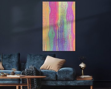 Vertical, cheerful colours by Liv ter Riet