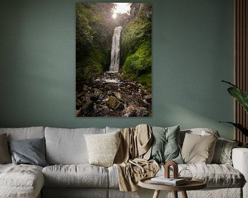 Glenevin Waterfall, Ierland van Bo Scheeringa Photography
