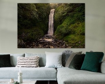 Glenevin Waterfall, county Donegal, Ireland van Bo Scheeringa Photography