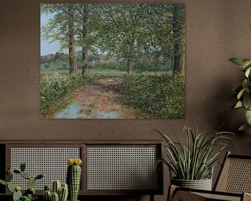 Forest path by Alfons Smeets
