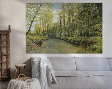 Bordure de la forêt sur Alfons Smeets