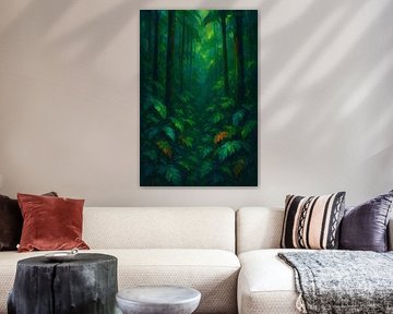 Emerald Silence of the Rainforest by RavenC Store