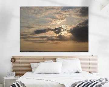 Dramatic sunset on the Balinese coast by Minimalistic Travel Photography by.Rieneke