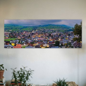 Panorama de l'Appenzell, Suisse