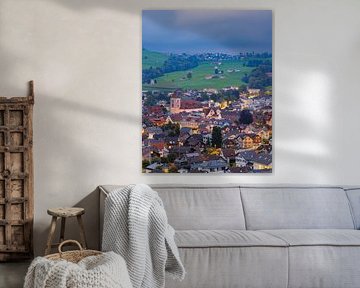 Une soirée en Appenzell, Suisse