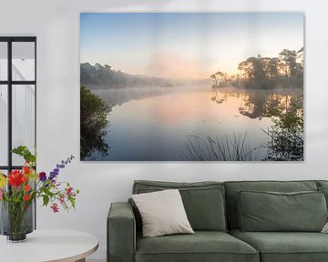 Sunrise at the fens by Miranda Geerts Art
