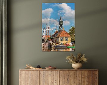 Het oude dorpje Hindeloopen