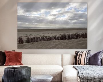 Cloudy grey dusk by Anne Bergsma