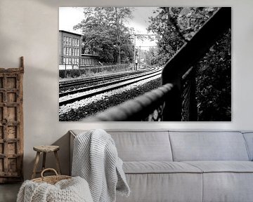 The railway near Arnhem by Sander Dorigo