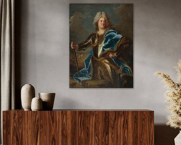 Portrait of A Man, Traditionally Called Claude Louis Hector, Duc De Villars, Hyacinthe Rigaud