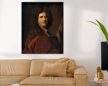 Self-portrait, Hyacinthe Rigaud