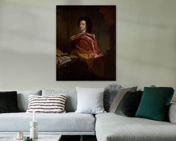 Self-portrait, Hyacinthe Rigaud
