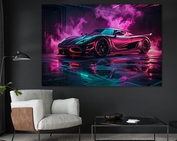 Koenigsegg Agera - Neon-Rauchlichter