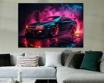 Nissan GT-R R34 - Légende Néon