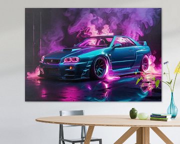 Nissan GT-R R34 - Légende Néon
