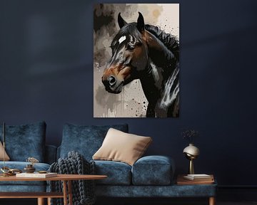 Sierlijk paardenportret