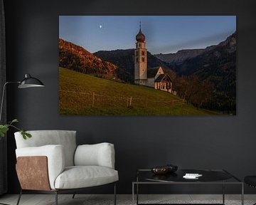 Between Day and Night - Chiesa di San Valentino - Dolomites