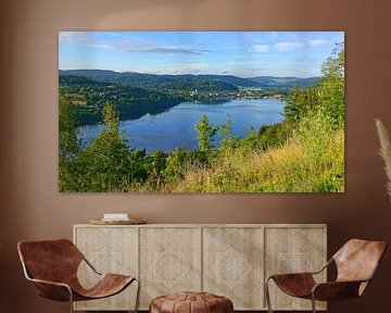 Abendstimmung über dem Titisee im Schwarzwald
