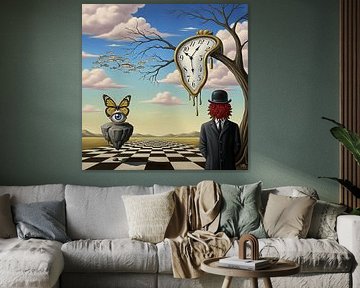 Surreal Dreamscape Art - Fantasievolle schwebende Welt Digital Artwork von muhammad rifki annanda