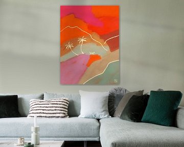 Tropical exploration in line and colour by Anna Benge