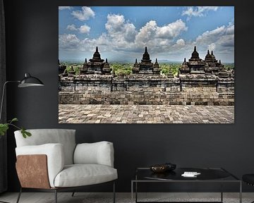 Stille und Harmonie auf den buddhistischen Terrassen von Frank Photos