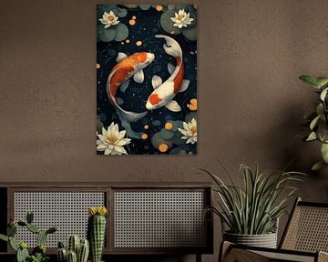 Poisson Koi sur R Pevitanada