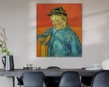 The schoolboy (Camille Roulin), Vincent van Gogh - 1888