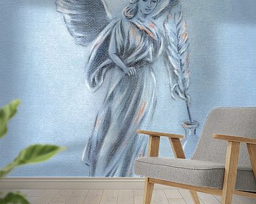  Angel of Peace - Angel Art by Marita Zacharias