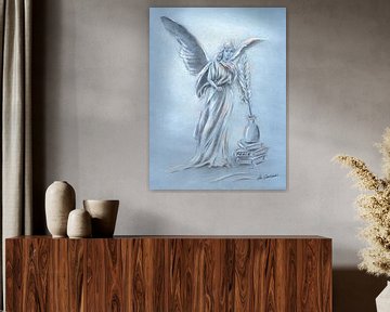 Engel des Friedens - Engelkunst von Marita Zacharias