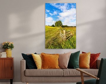 Landschaft im Herbst im Warnowdurchbruchstal bei Groß Görnow