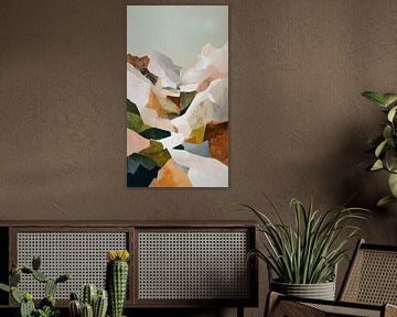 ABSTRACT BERGLANDSCHAP 5 van 5