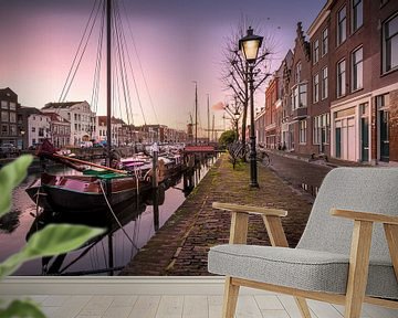 Delfshaven at sunrise by Prachtig Rotterdam