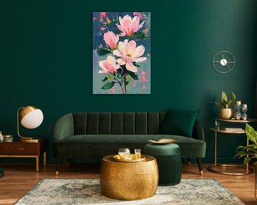Magnolien in Pastellfarben von Niklas Maximilian