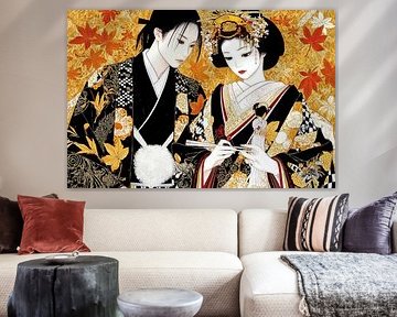 picturesque Japan print by Egon Zitter