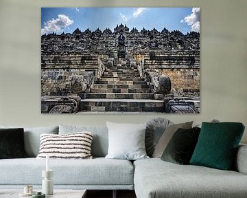 The mystical ascent of Borobudur temple by Frank Photos