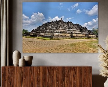 The immense stone mandala of Central Java by Frank Photos