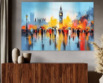 Londres abstraite sur ARTemberaubend