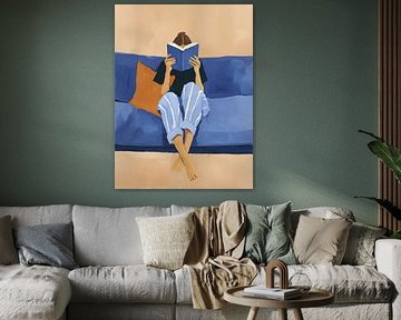 Sunk in Blue and Story by Color Square