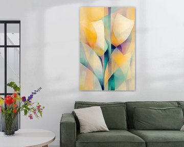Tulpen abstract #16 van Imagine