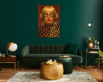 Portrait See no Evil, Hear Chirping by Moonheart Artworks