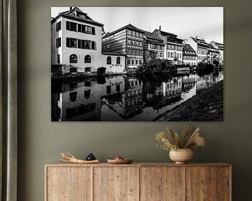 Het historisch centrum van Straatsburg (Frankrijk) met vakwerkhuizen. (7)