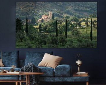 Tussen Olijven en Gebeden – Abbazia di Sant’Antimo - Toscane van Teun Ruijters