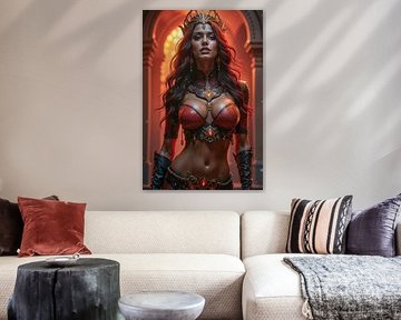 FLAME QUEEN: De vurige koningin van verleiding