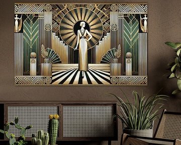 Das Flair der Goldenen Zwanziger im Art déco