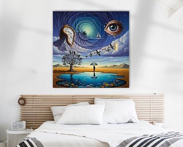 Dreamscapes of the Unconscious – Surrealism Art Masterpiece by muhammad rifki annanda