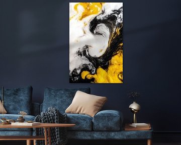 Abstract Alchemy - Effervesce IV by Philippe HUGONNARD