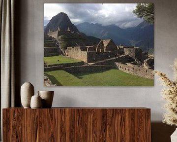 Macchu Picchu, Peru, geweldig zicht, ongerept von Patsy Van den Broeck