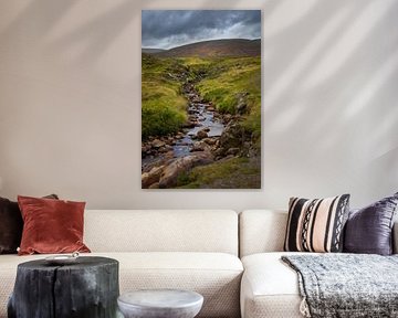Stille in den schottischen Highlands von Miranda Geerts Art