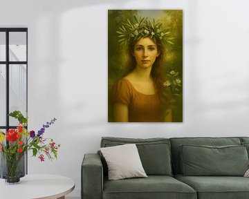 Isolde in the Sunny Garden by Marcel van Oene