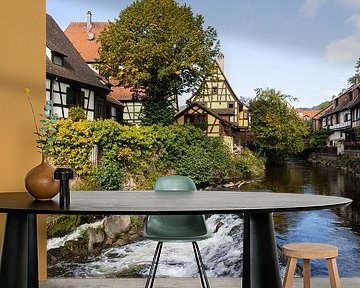 Village view in picturesque Kaysersberg in Alsace, France (standing) by André Blom Fotografie Utrecht